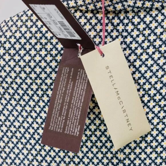 Stella McCartney SS/12 Runway Navy Patterned Blazer - Picture 8 of 12